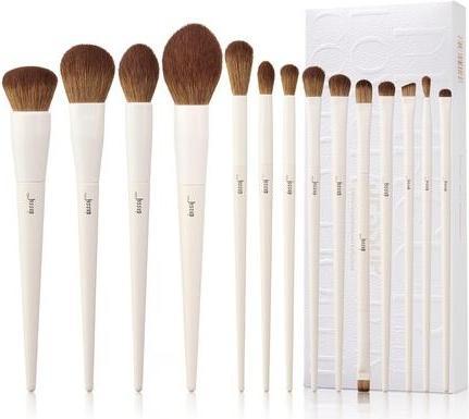 Jessup Makeup Pinsel 14Pcs Premium Synthetik Makeup Pinsel Set für Contour Concealer Foundation Eye (Concealer)