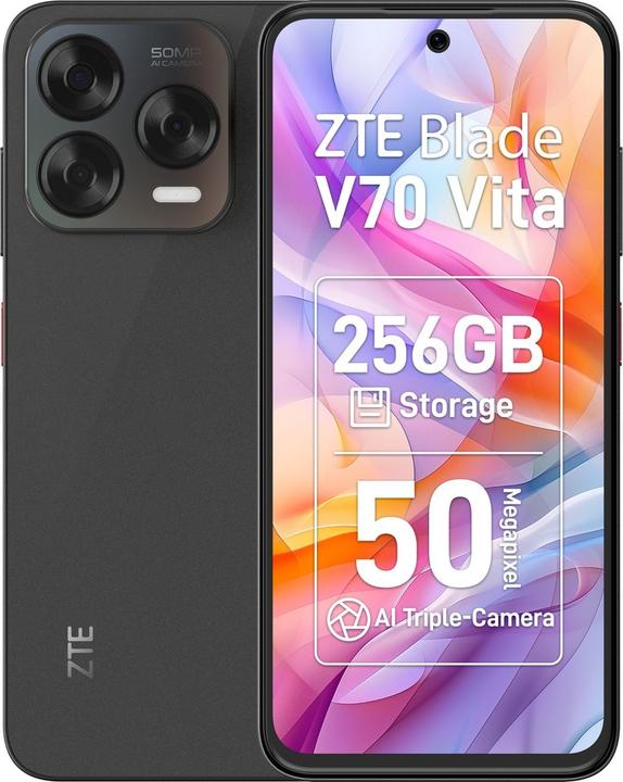 Immagine prodotto ZTE BLANDE V70 4+256 EUR STONE GRAY (256 GB, Grigio Pietra, 6.67")