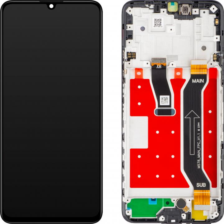 Actual product image Huawei Display Unit für nova Y72, Schwarz (Display)