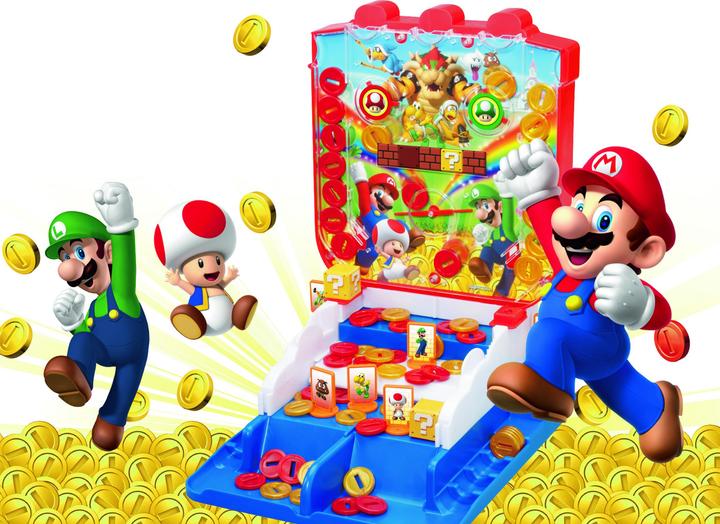 Immagine prodotto Epoch Moneta fortunata di Super Mario (Inglese, 1 - 2 Giocatori)