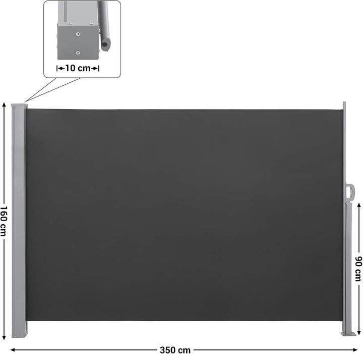 Produktbild Songmics Seitenmarkise (1.60 m)