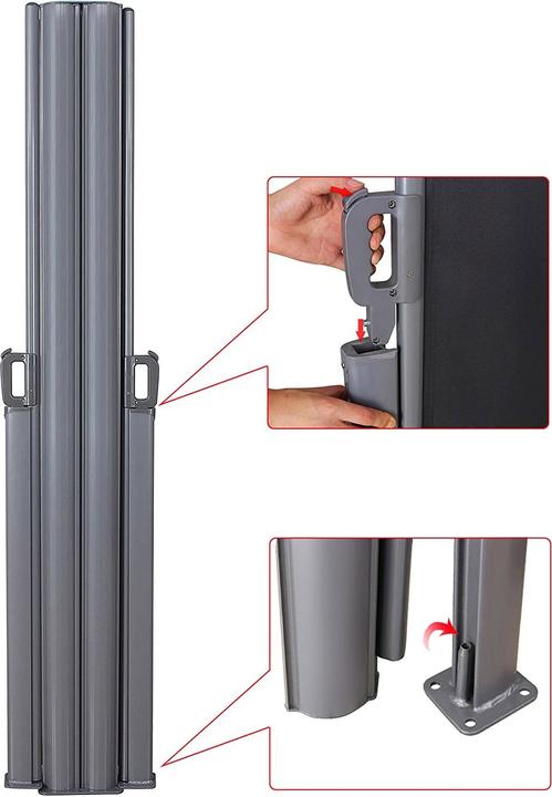 Produktbild Songmics Doppelseitenmarkise (1.60 m)