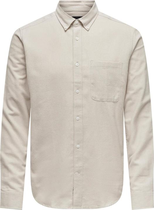 Produktbild Only & Sons Einfarbiges Langarmhemd (XL)