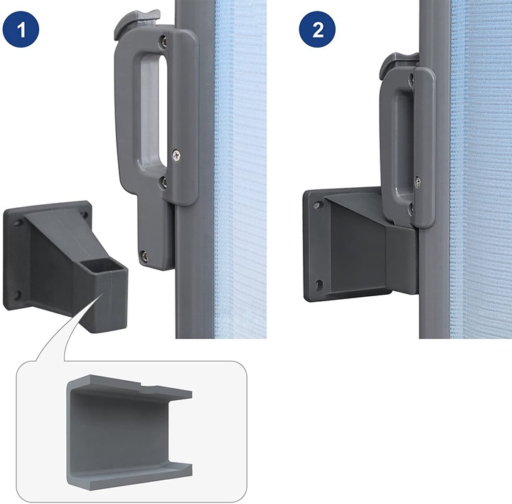 Actual product image Songmics Seitenmarkise Zubehör (0.08 m)