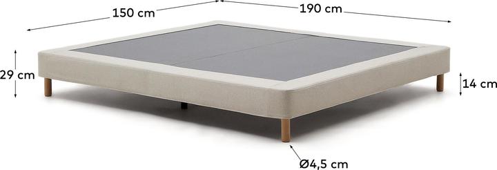 Actual product image Kave Home Ofelia (150 x 190 cm)