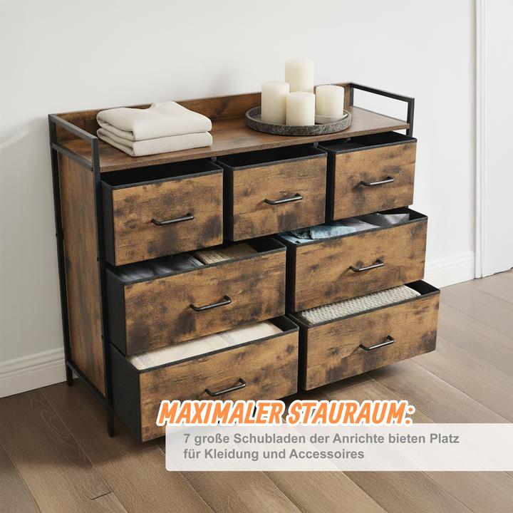 Produktbild Relaxdays Kommode (85 x 28.50 x 98 cm)