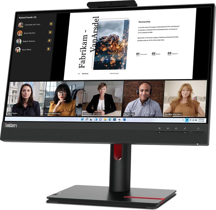 Image du produit Lenovo ThinkCentre Tiny-In-One 22 Gen 5 (1920 x 1080 pixels, 21.50")