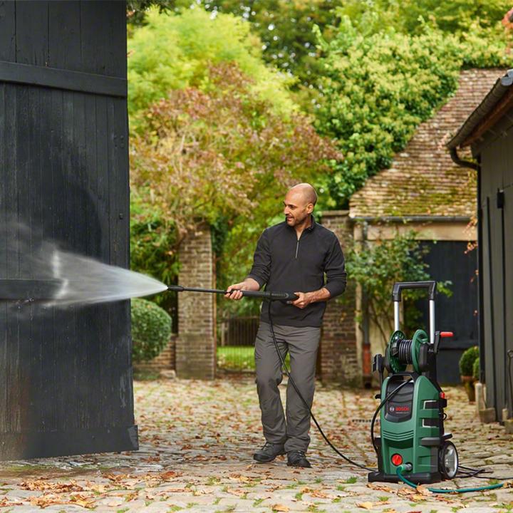 Actual product image Bosch Home & Garden High pressure cleaner AdvancedAquatak 150 incl. hose reel (Electrical connection)