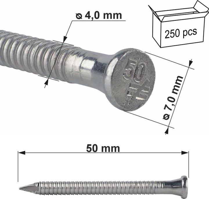 Produktbild Simpson Sst Kammnägel (250 Stk.)