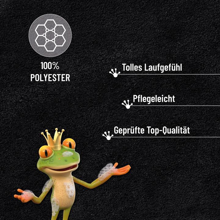 Actual product image Homie Living Badteppich Porto Azzurro (90 x 90 cm)