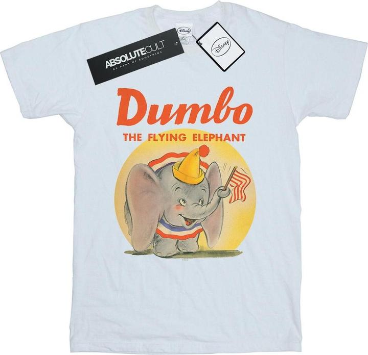Immagine prodotto Disney Dumbo Flying Elephant Maglietta Ampia Donna (L)