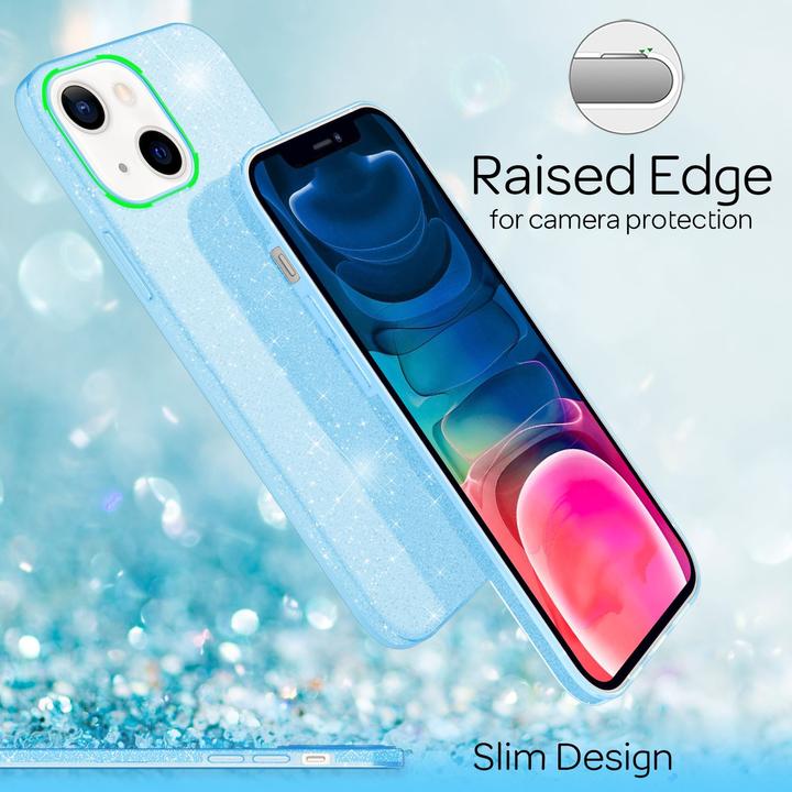 Produktbild Nalia Glitzer Handyhülle (Apple iPhone 13 mini)