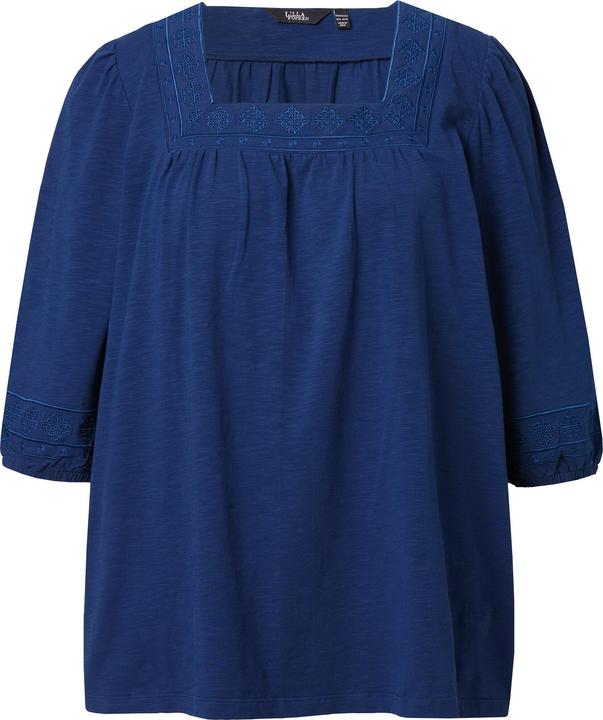 Produktbild Ulla Popken T-Shirt, Stickerei, Carré-Ausschnitt, 3/4-Arm (46, 48)