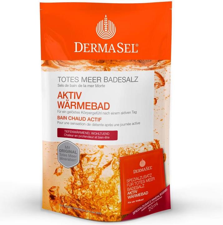 Actual product image DermaSel Dead Sea Bath Salts + Active Heat SPA, 1 P KPG (Bath truffles)