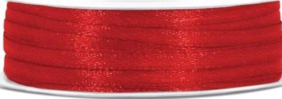 Produktbild Partydeco Satin Ribbon, red, 3mm/50m (1 pkt / 1 pc.) (1x)