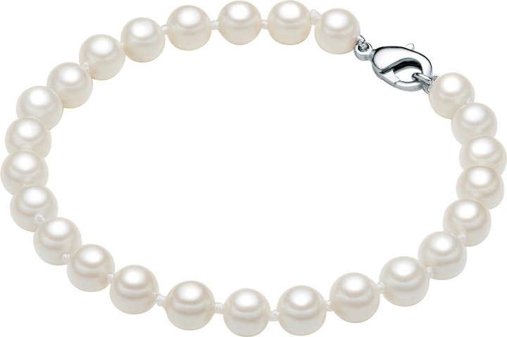 Produktbild Rafaela Donata Damen Sterling Silber Muschelkernperle silber - 30368 (17 cm, Sterling Silber)