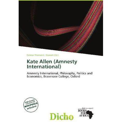 Kate Allen (Amnesty International), Fachbücher