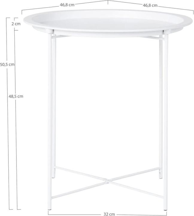 Immagine prodotto House Nordic Bastia (46,8 x 46,8 x 50,5 cm)