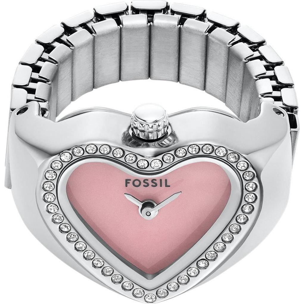 Fossil, Orologio da polso, ES5408 Dames Horloge 18mm - Zilverkleurig, Argento, (18 mm)