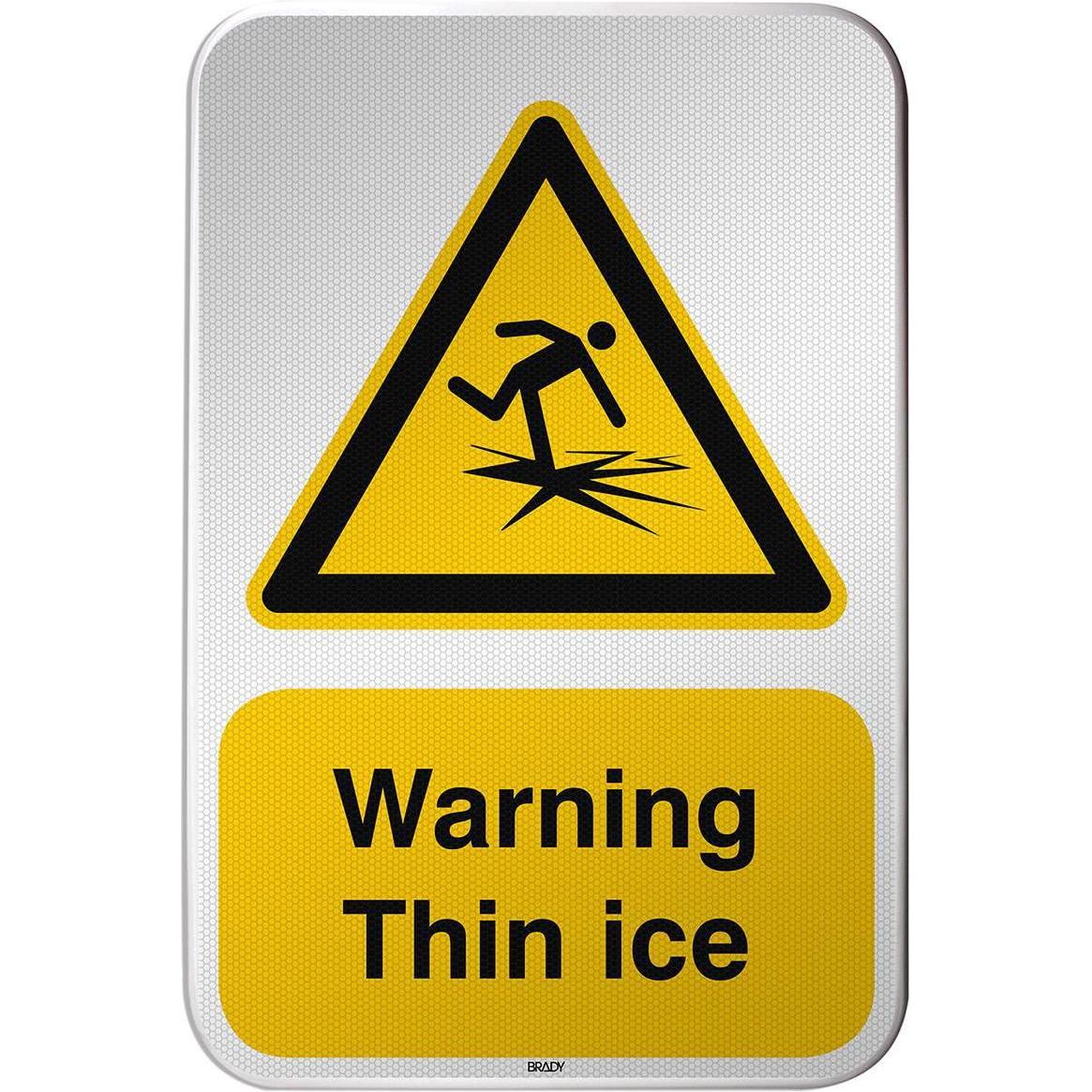 Brady, Sicherheitskennzeichnung, ISO Safety Sign - Warning