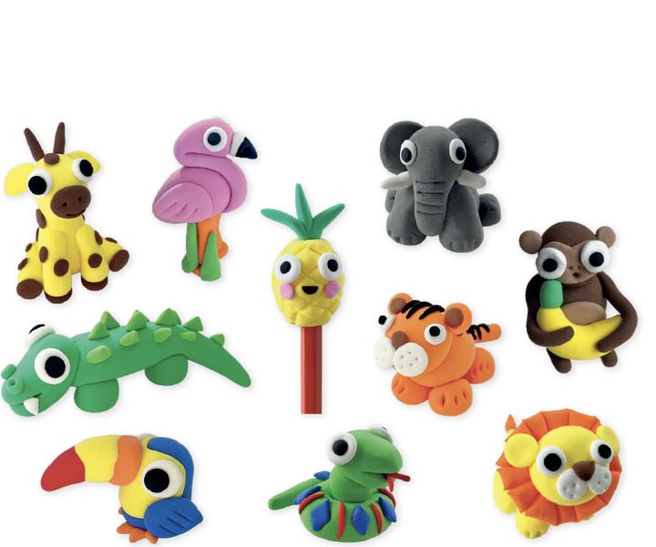 Produktbild ‎Floss & Rock Jungle Clay & Play (50P6137)