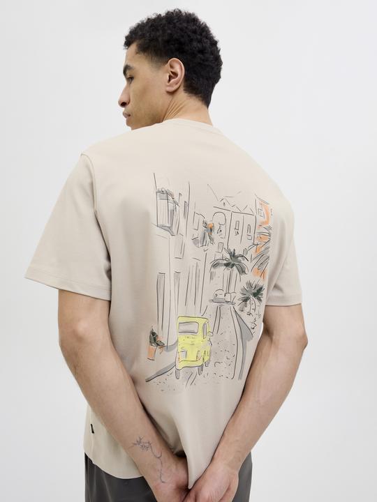 Produktbild Jack & Jones Gedruckt Rundhalsausschnitt T-shirt T-shirt (XL)