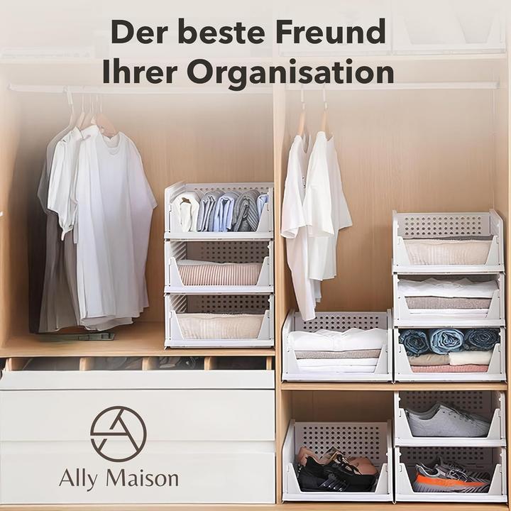 Produktbild Ally Maison 3er Set Faltbare Schrank-Organizer (3x)