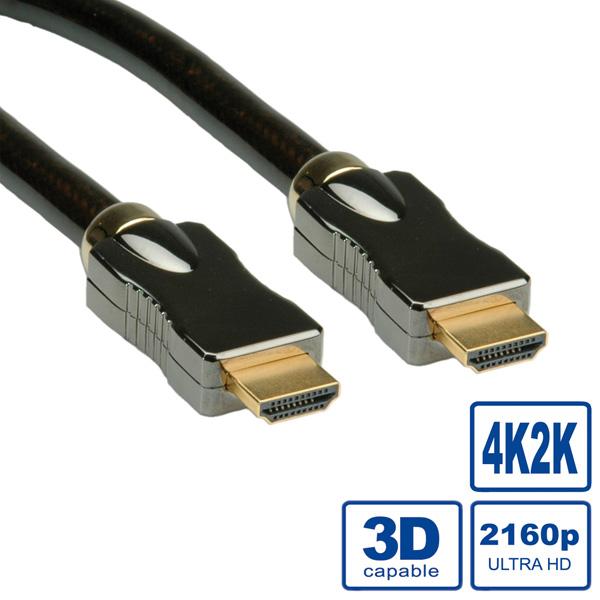 Produktbild Roline HDMI (Typ A) — HDMI (Typ A) (2 m, HDMI, 2.0a)
