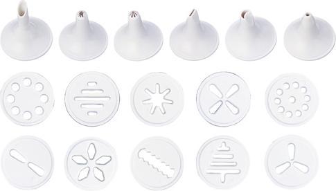 Actual product image Tescoma DELÍCIA pastry press/proofing syringe (Piping bag set)