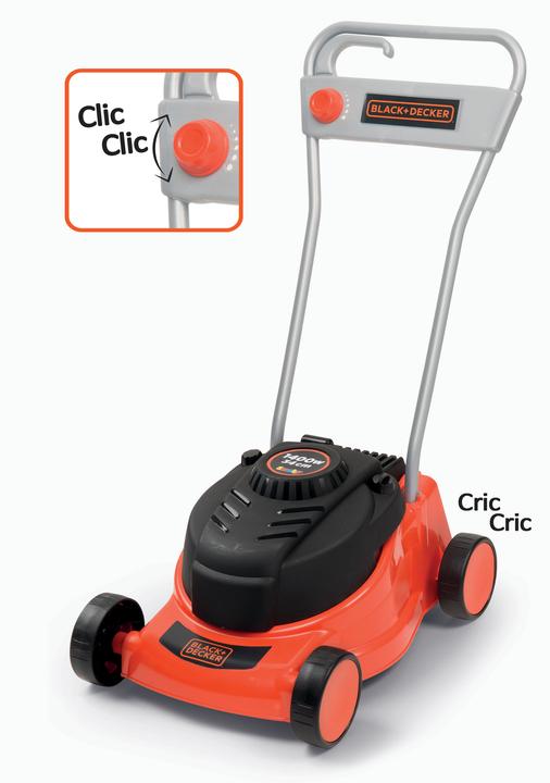 Actual product image Smoby Black & Decker lawn mower
