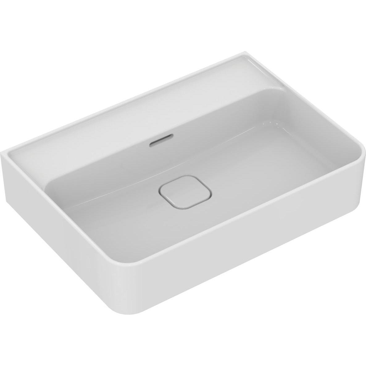 Ideal Standard, Waschbecken, IDS Waschtisch STRADA II o HL Use geschli 600x430x170mm weiss I+ (200 mm, 600 mm)