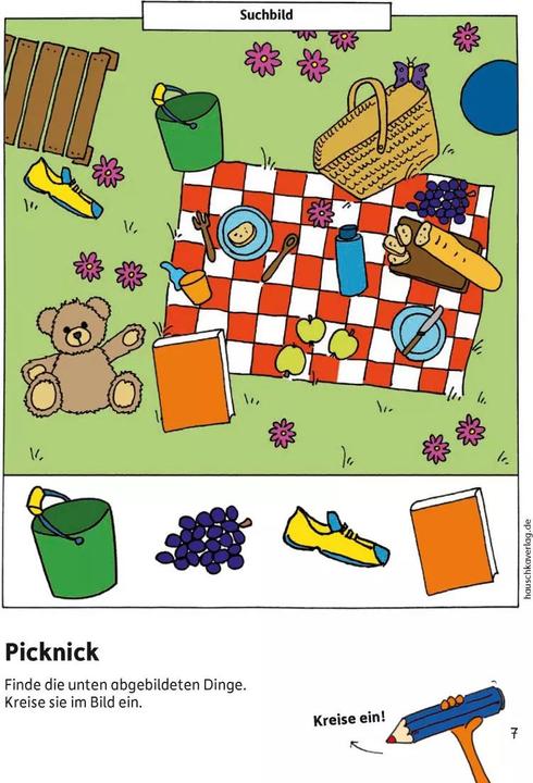 Produktbild Kindergartenblock - Meine ersten Rätsel und Denkspiele ab 3 Jahre, A5-Block (Deutsch, Ulrike Maier, Sabine Dengl, 2023)