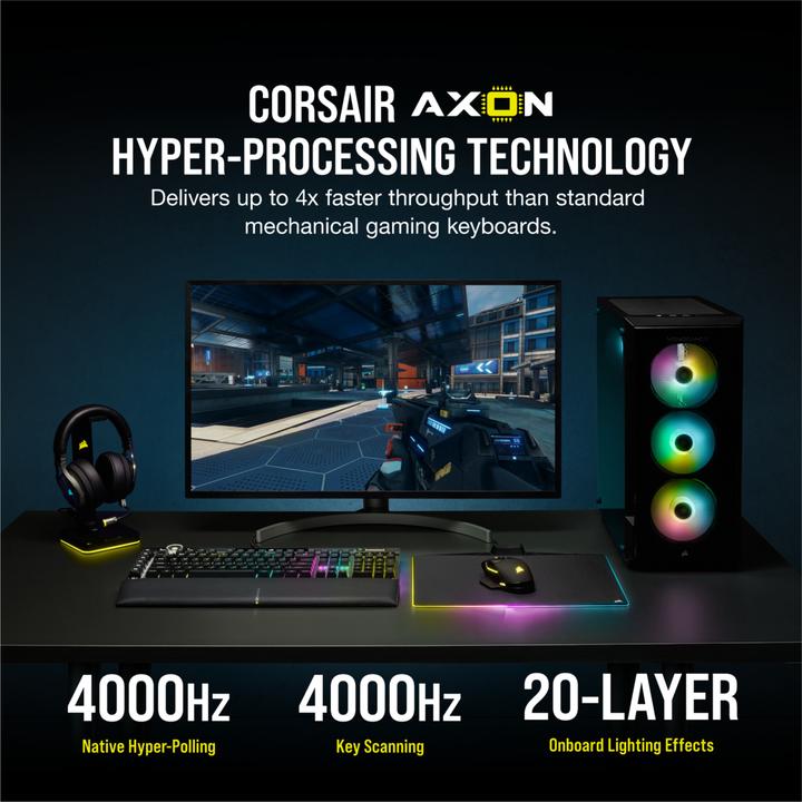 Image du produit Corsair CH-912A01A-FR (FR, Filaire)