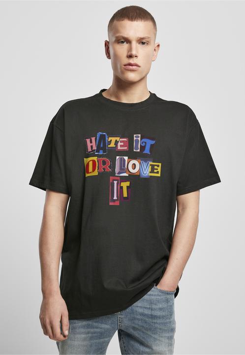 Produktbild Urban Classics Hate it or Love it Oversize Tee - 119383 (S)