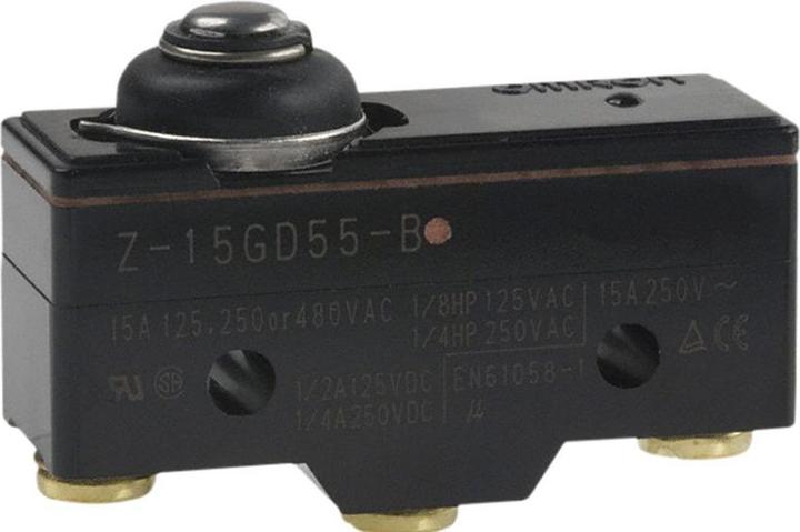 Produktbild Omron Industrial Automation Basic Switch Short spring plunger