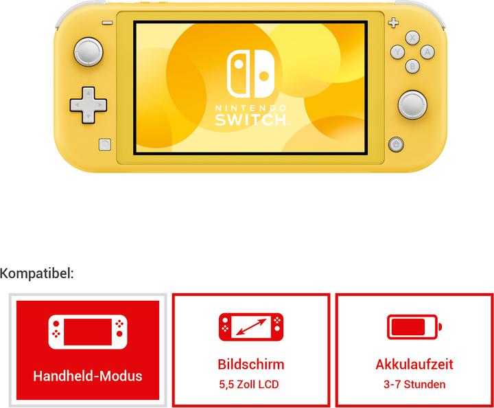 Productafbeelding Nintendo Schakelaar Lite - Geel