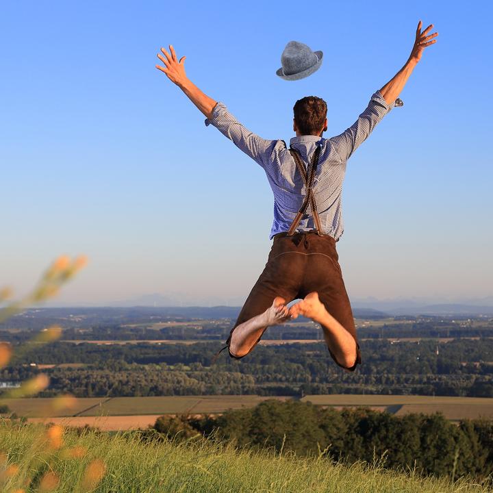 Produktbild Relaxdays Trachtenhut Set