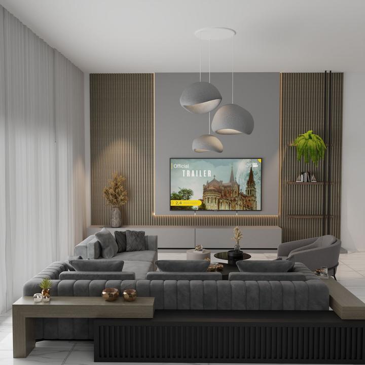 Produktbild Opviq Wabi Mossgreys Chandelier (E27)