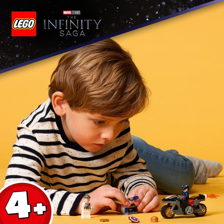 Immagine prodotto LEGO Duello tra Capitan America e l'HYDRA (76189, LEGO Marvel)