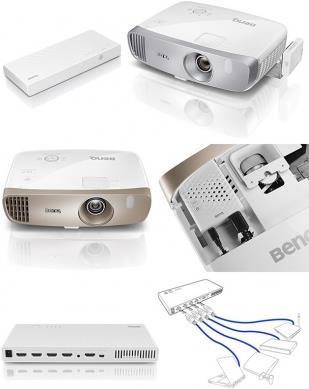 Image du produit BenQ WDP02 Kit sans fil Full HD 4.9-5.9GHz AC3 DTS (Amélioration de fonctionnalité)