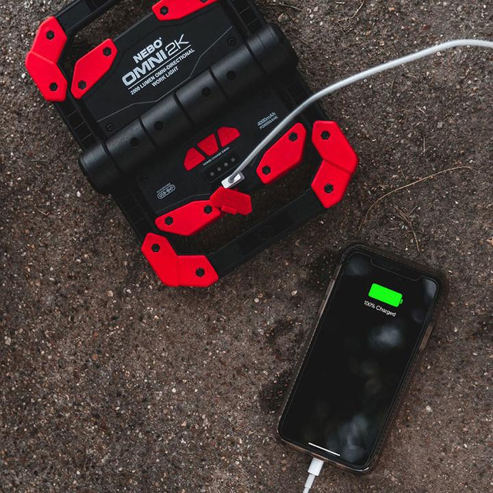Actual product image Nebo OMNI 2K LED-Arbeitslampe (2000 lm)