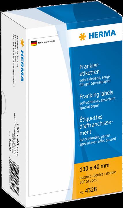 Actual product image Herma Franking labels