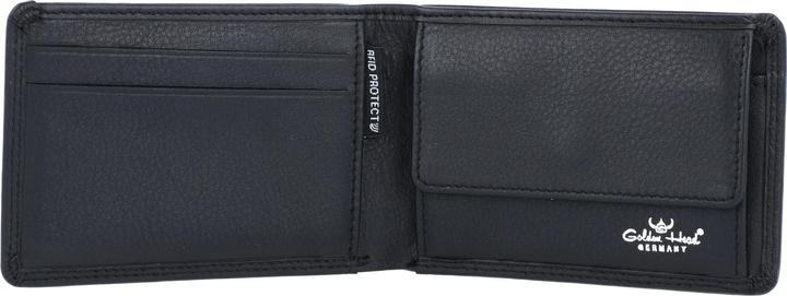 Actual product image Golden Head Polo wallet RFID leather 10 cm