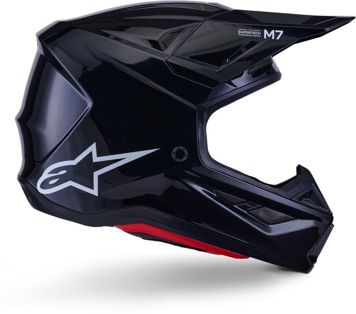 Produktbild Alpinestars Helmet Sm7 Solid Black (XXL, 63 - 64 cm)