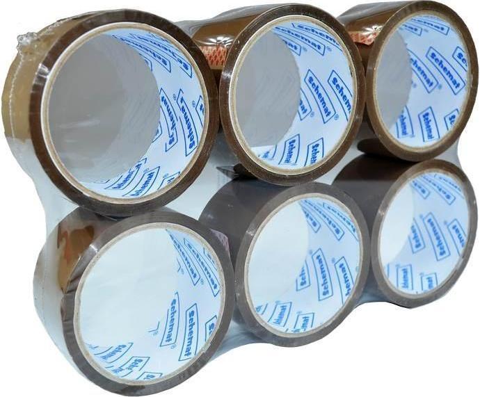 Actual product image Schemat Klebeband 48mmx45,5m braun 6St (48 mm)
