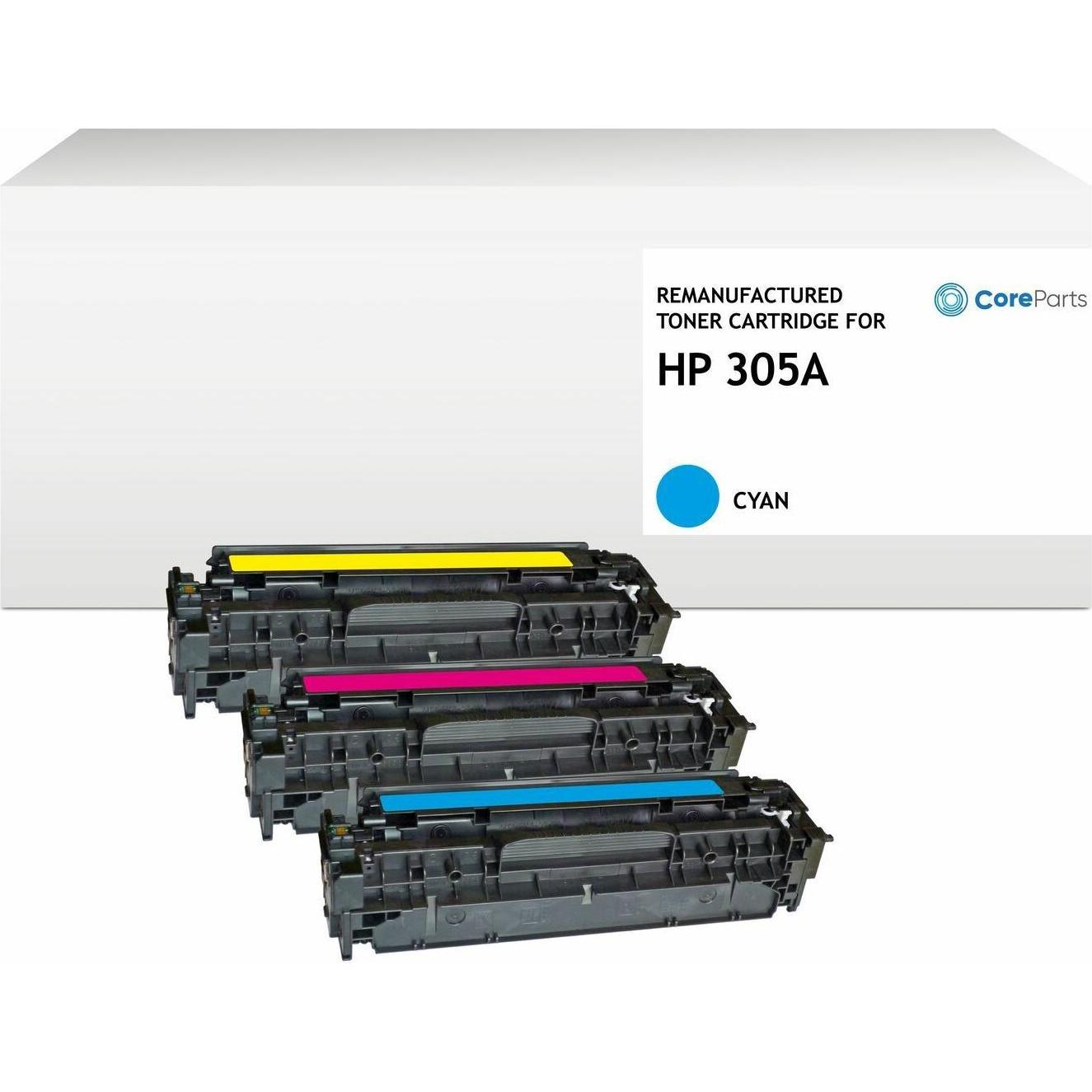 CoreParts, Toner, Toner Cyan, Magenta, YellVE