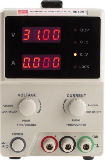 RS PRO Digital Labornetzgerät 300W, 0 60V / 0 5A