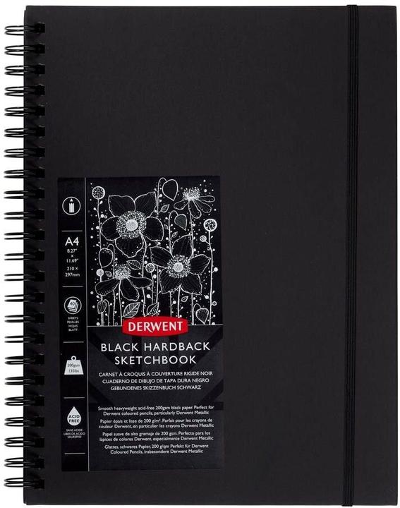 Immagine prodotto Derwent Skizzenbuch (A4, Nessuna, Copertina rigida)