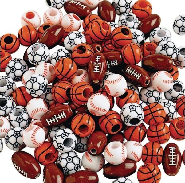 Actual product image Colorations Sports beads in a bag, 453 grammes