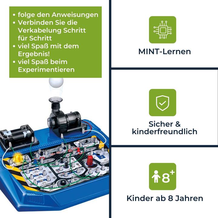 Image du produit Velleman Kit de construction pour projets électroniques - 25 expériences - Spake de circuit